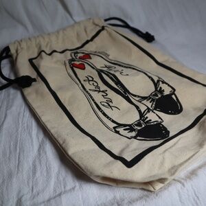 Brighton Drawstring Dust Bag for Shoes "Perfect Pair"